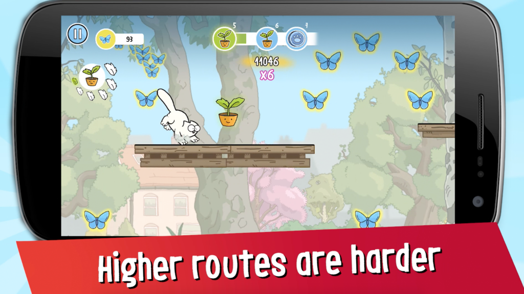 Simon's Cat Game Tips Higher Routes