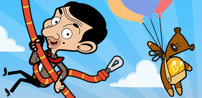 Mr Bean Games - Risky Ropes - Featured image